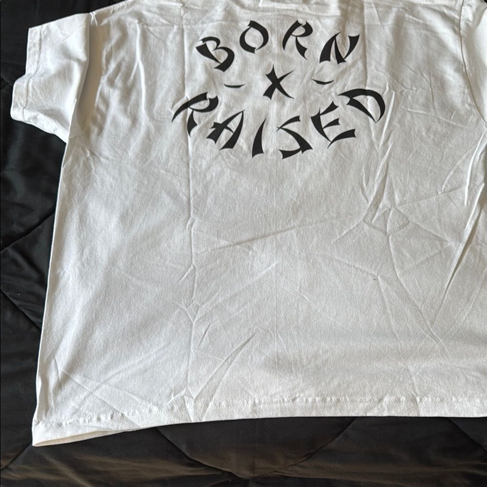 Born x Raised White Tee XXL Mens Streetwear Graphic Shirt LA Brand New - Picture 6 of 7